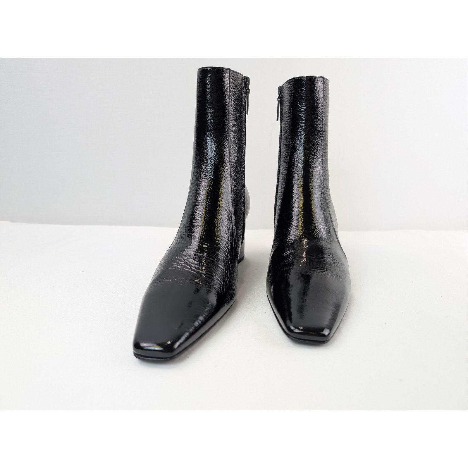 Saint Laurent Paris o1rshd1 Naplack Hero Calf Rainer 75 Boots in Nero Size US 12 / EU 45 - 6 Thumbnail