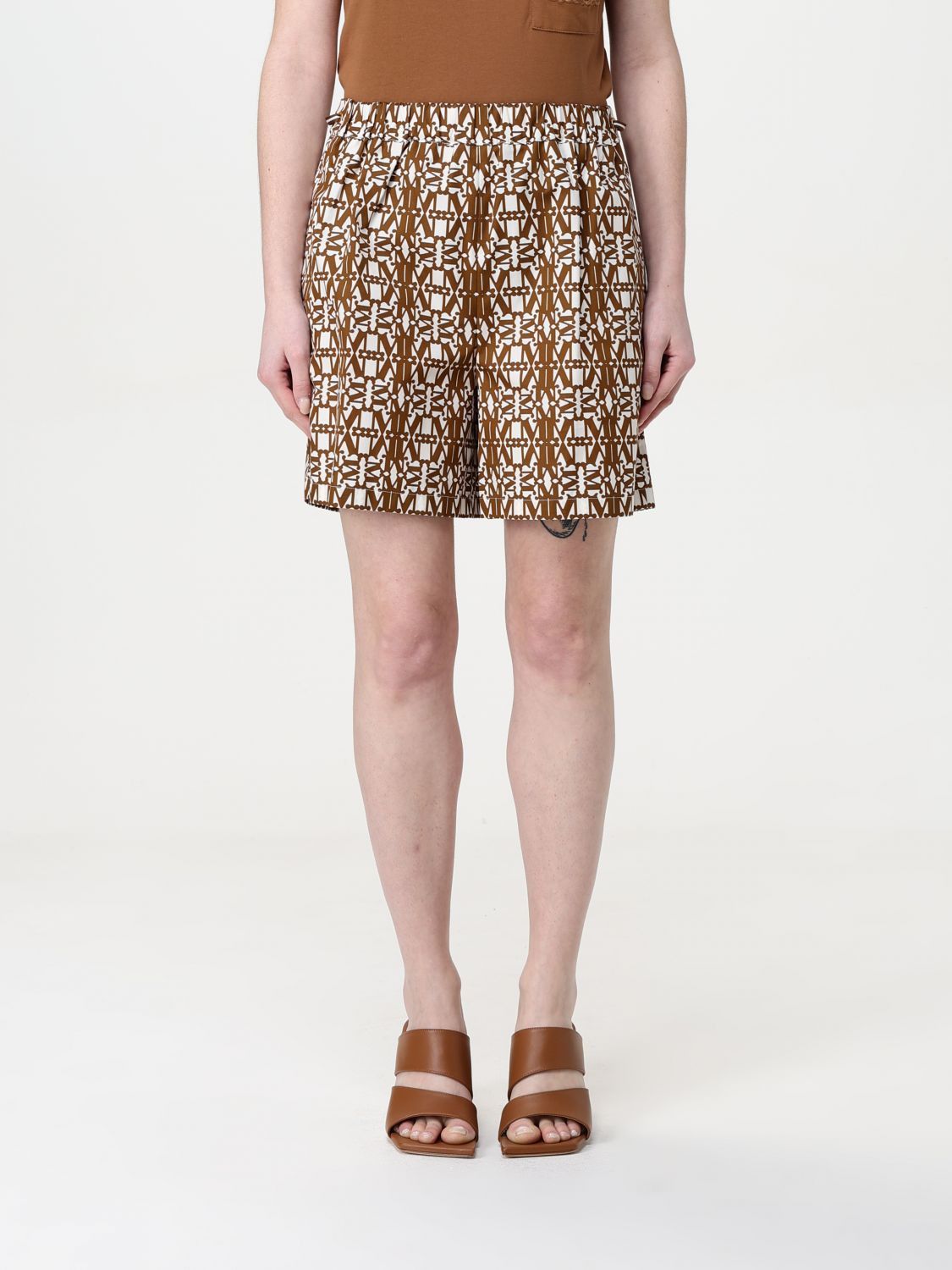 Max Mara Max Mara Short Woman Tobacco Size 26" / US 2 / IT 38 - 1 Thumbnail