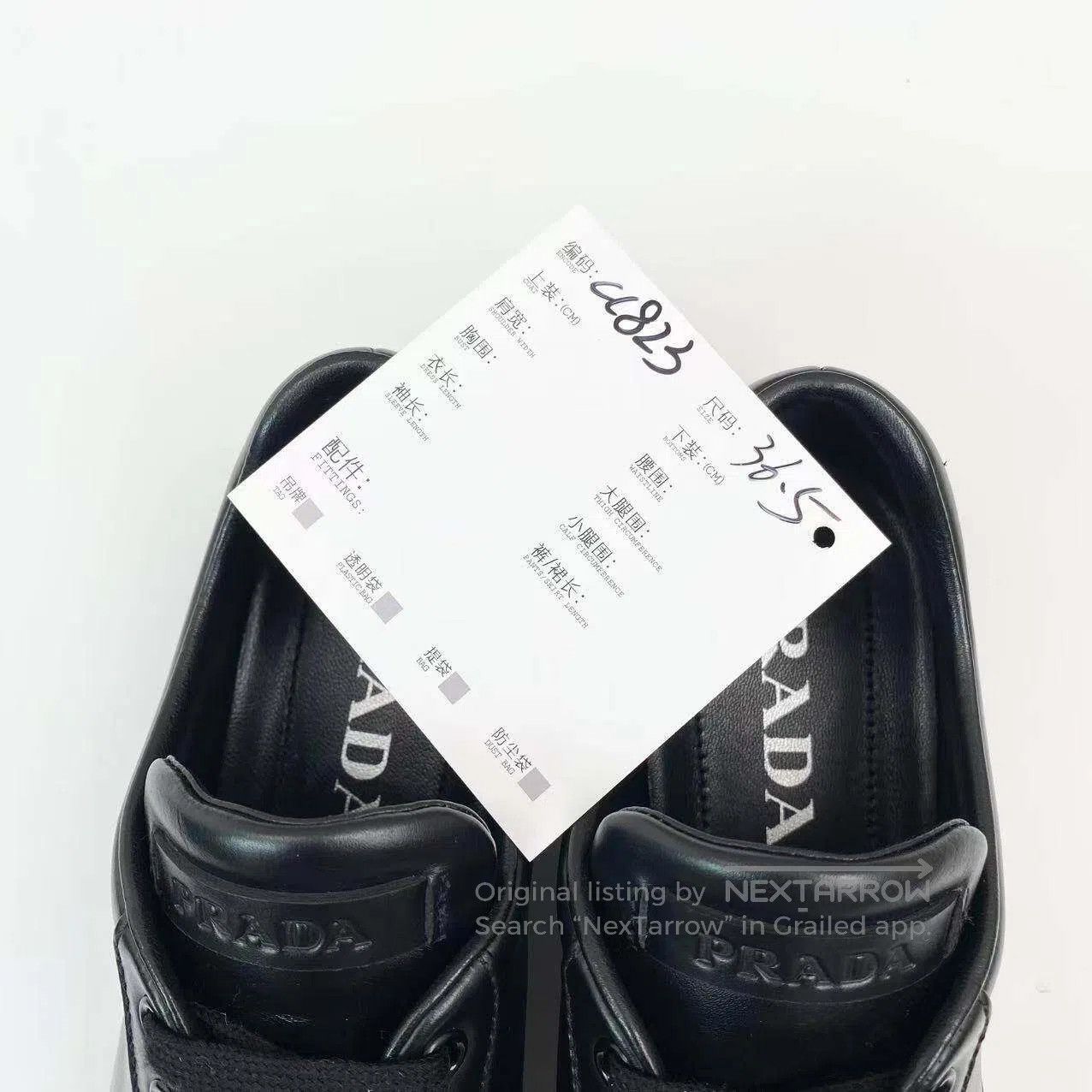 Prada Prada Letter logo casual shoes| Size US 6 / IT 36 - 8 Thumbnail