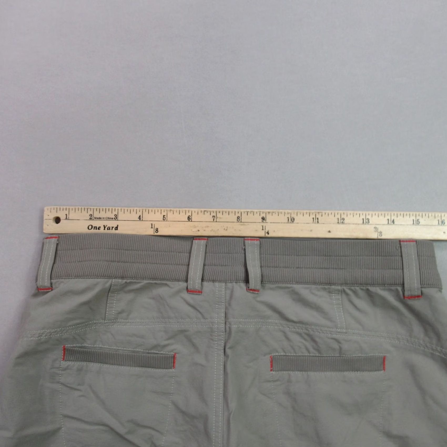 Vintage Kuhl Shorts Womens 8 Lightweight Outdoors Pockets Gray Chino Casual Size 30" / US 8 / IT 44 - 6 Thumbnail