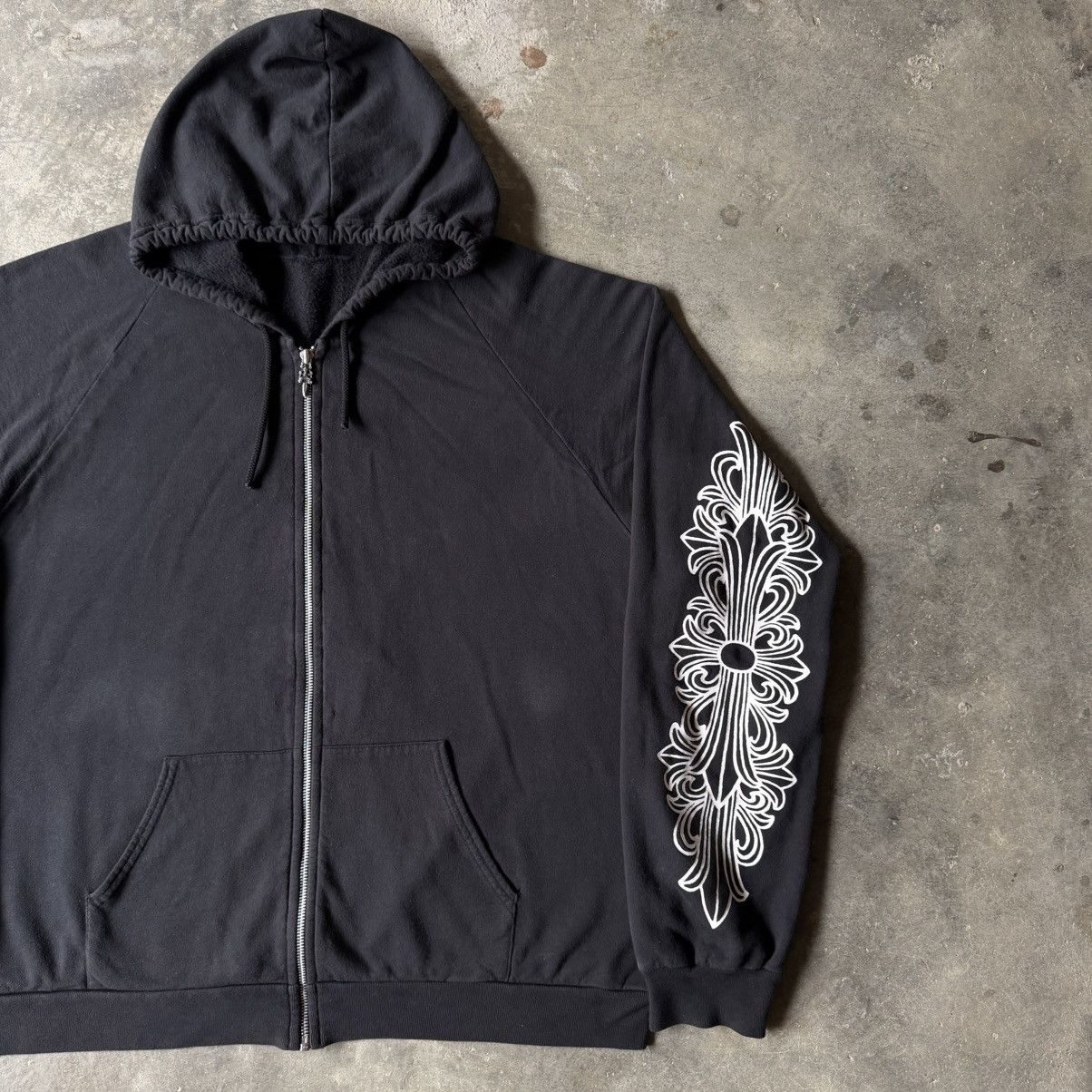 Chrome Hearts Vintage Chrome hearts floral zip-up Size US XL / EU 56 / 4 - 9 Thumbnail