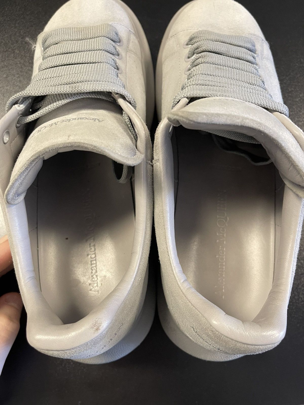 Alexander McQueen Size 8US/41EU - Alexander McQueen Oversized 'Cool Grey” Size US 8 / EU 41 - 12 Thumbnail