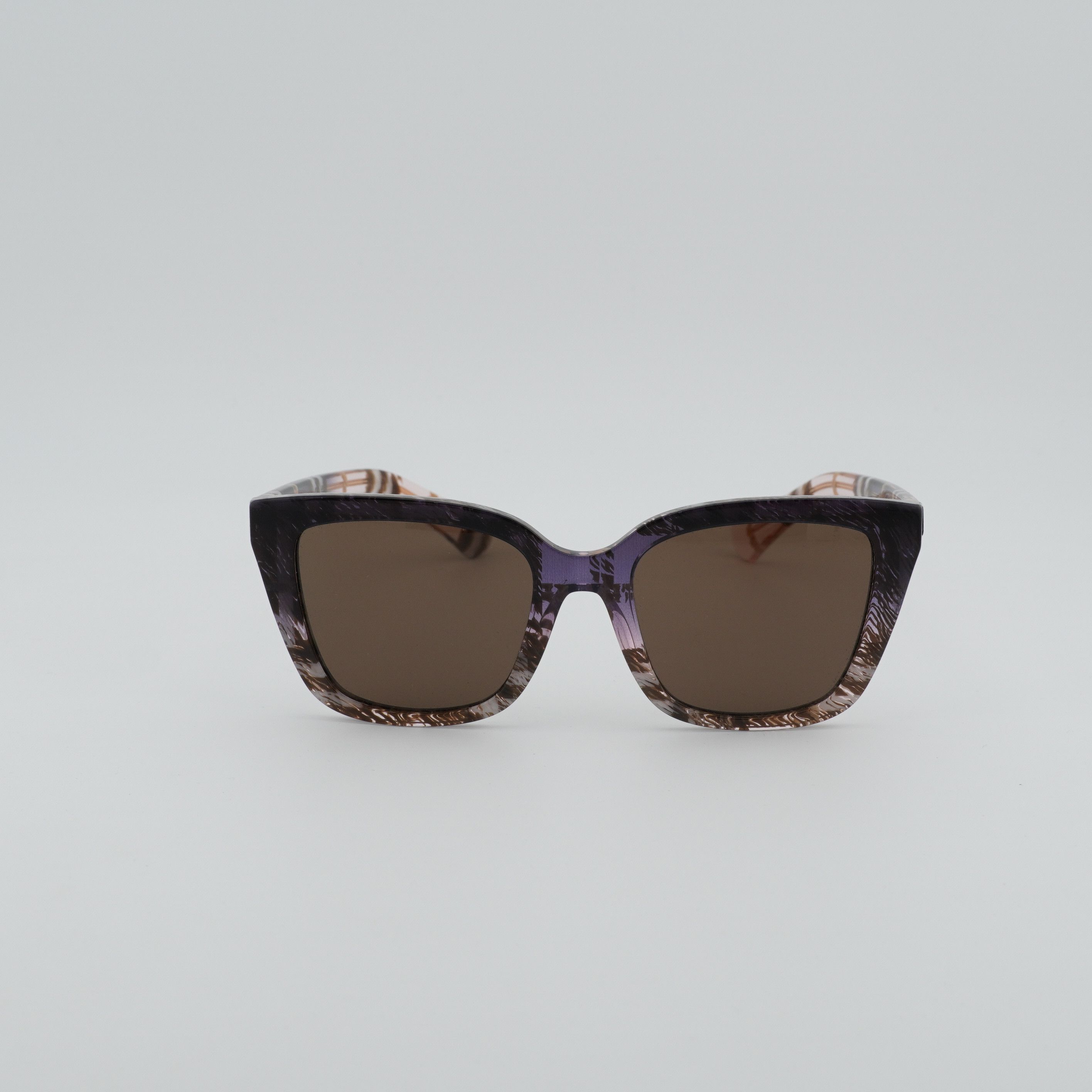 Burberry Burberry BE4487 422073 Sunglasses Check Rose Cat Eye Frame Size ONE SIZE - 5 Thumbnail