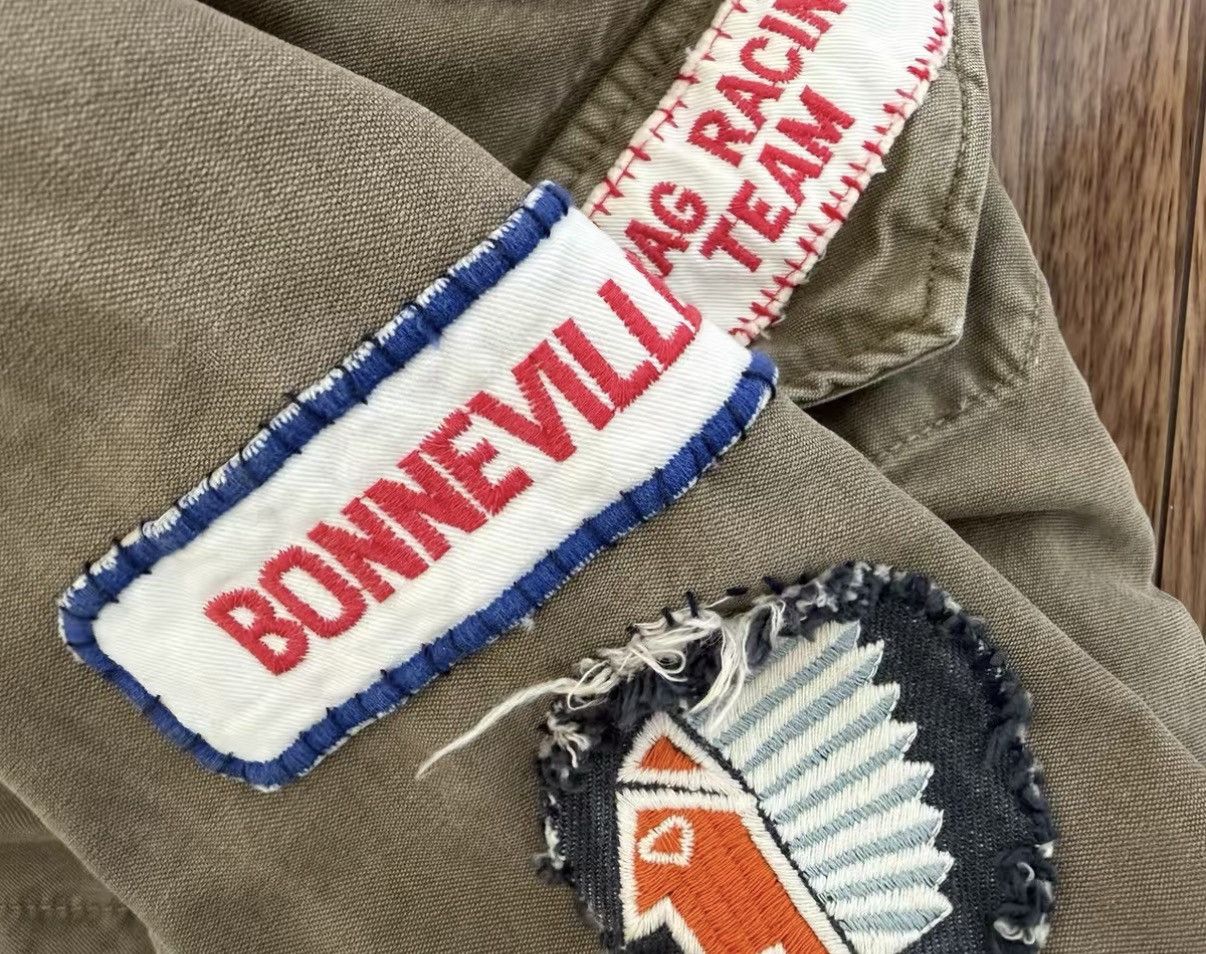 Visvim VISVIM ACHSE JKT PATCHES (DMGD CHINO), Appliqué Jacket Size US S / EU 44-46 / 1 - 5 Thumbnail