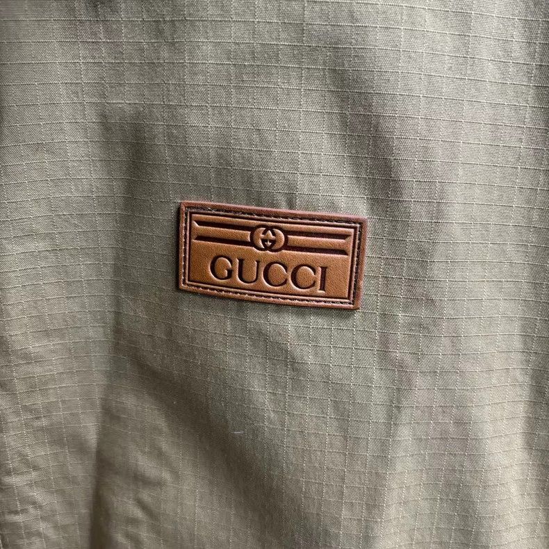 Gucci Gucci The latest brown full-print pattern logo double-sided Size US M / EU 48-50 / 2 - 6 Thumbnail
