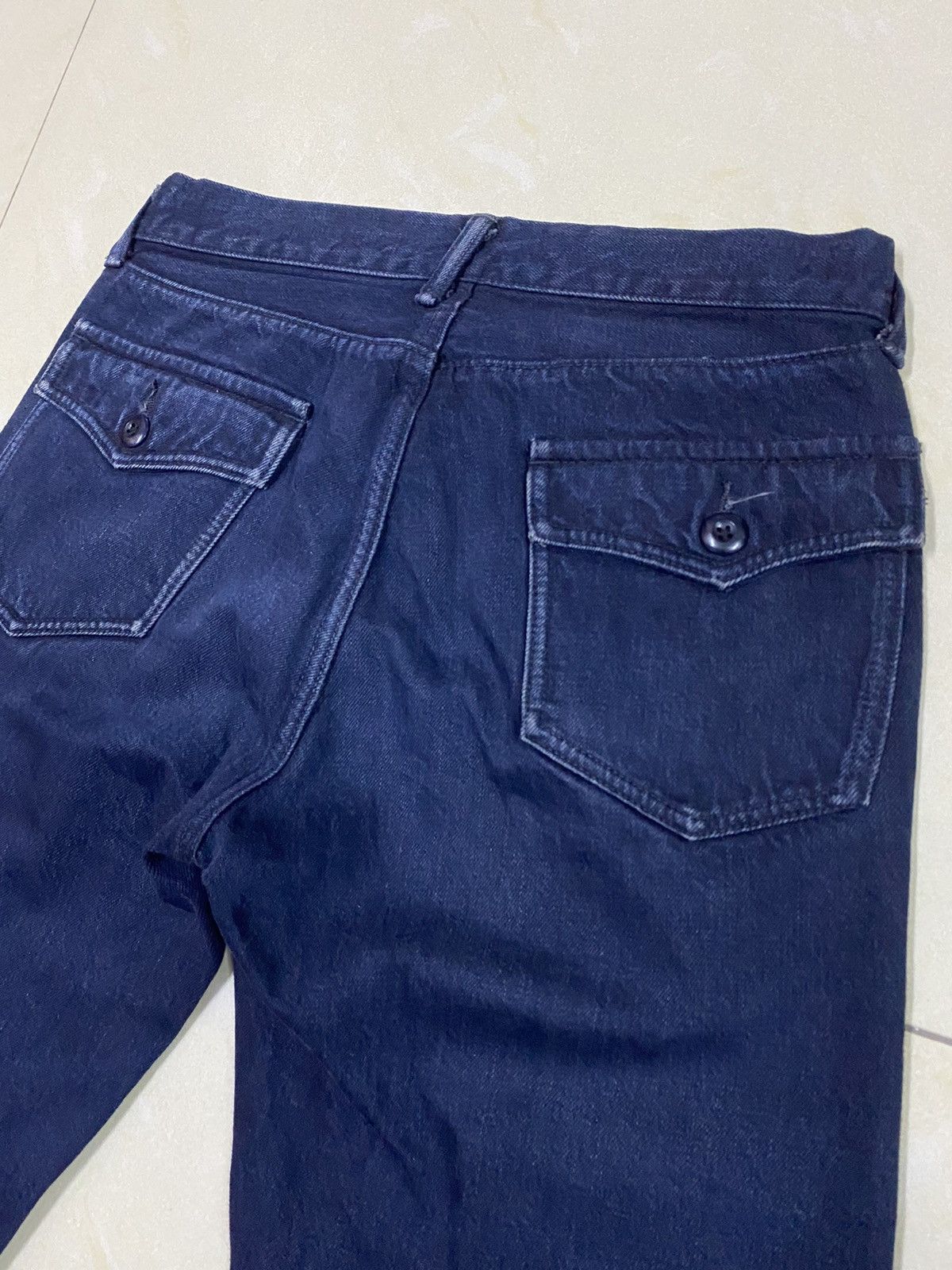 45rpm × Indigo × Japanese Brand Vintage Japanese Brand 45Rpm Indigo Denim Size US 30 / EU 46 - 4 Thumbnail