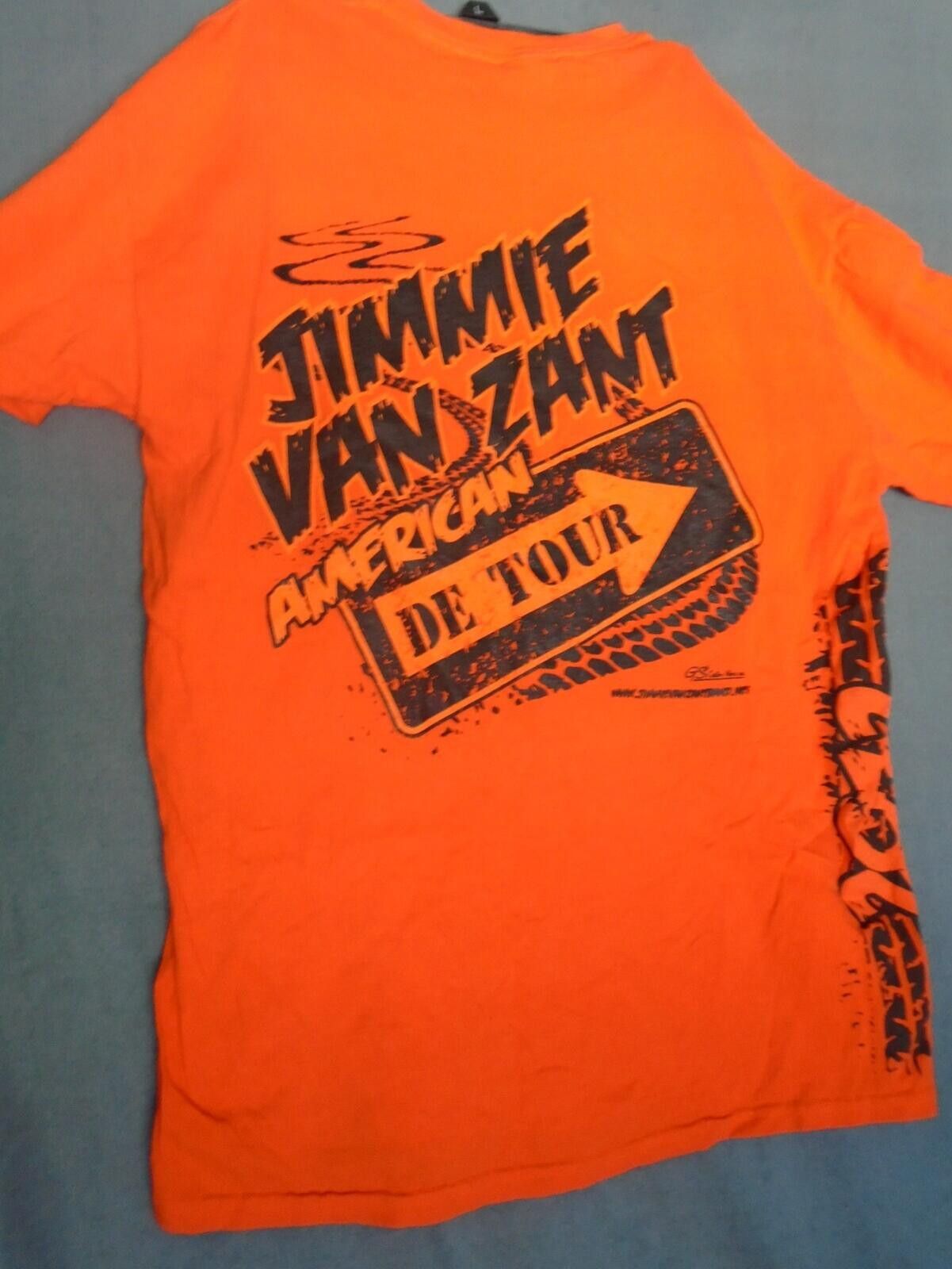 Gildan Gildan T-Shirt Men's Large Orange Jimmie Van Zant Size US L / EU 52-54 / 3 - 3 Thumbnail