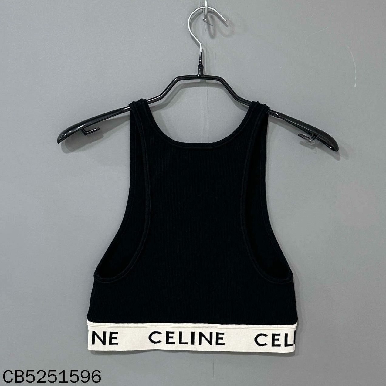 Celine Celine Retro Black Tank Top M Women Size M / US 6-8 / IT 42-44 - 1 Thumbnail