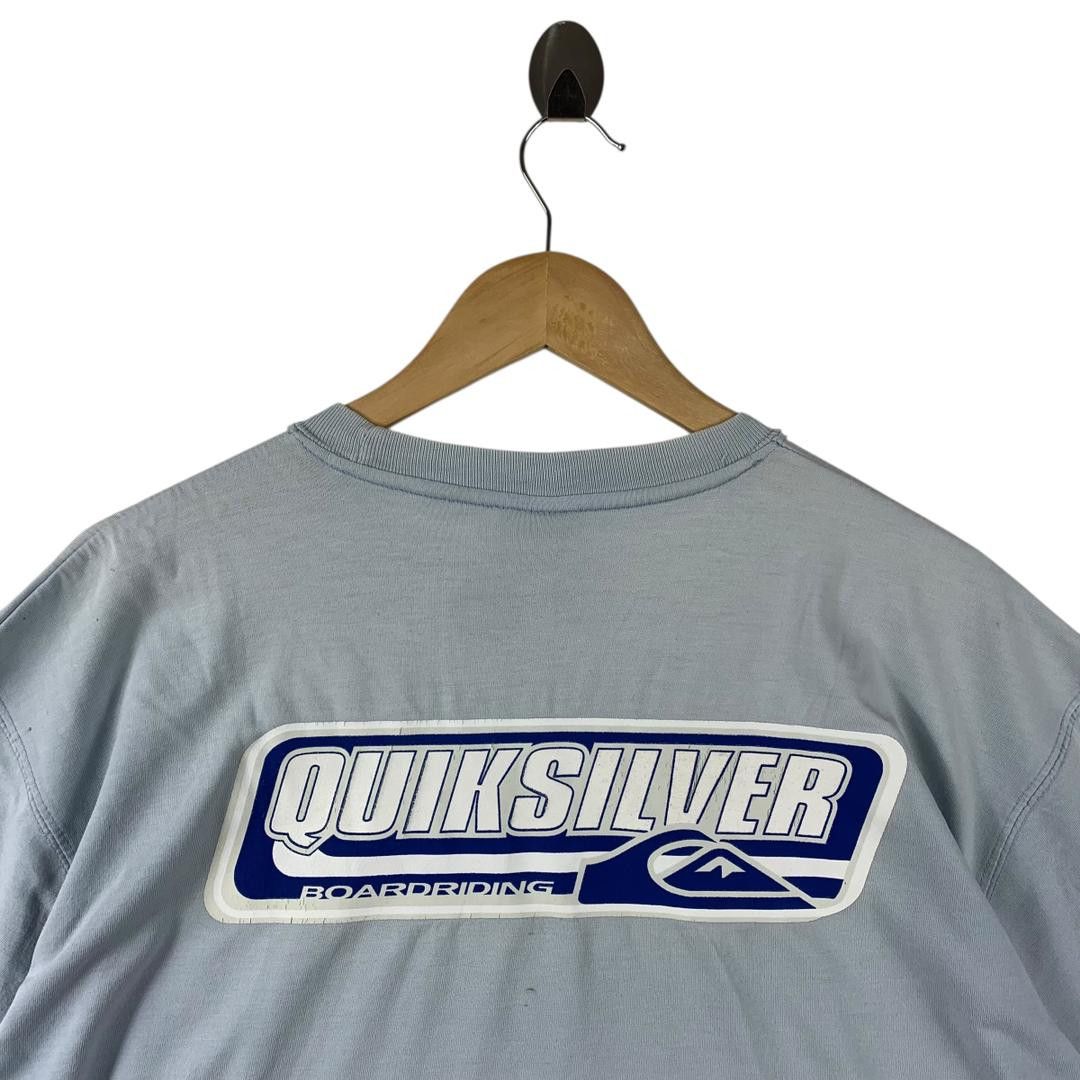 Quiksilver Vintage QUIKSILVER Surfing back hit tee Size US L / EU 52-54 / 3 - 9 Thumbnail