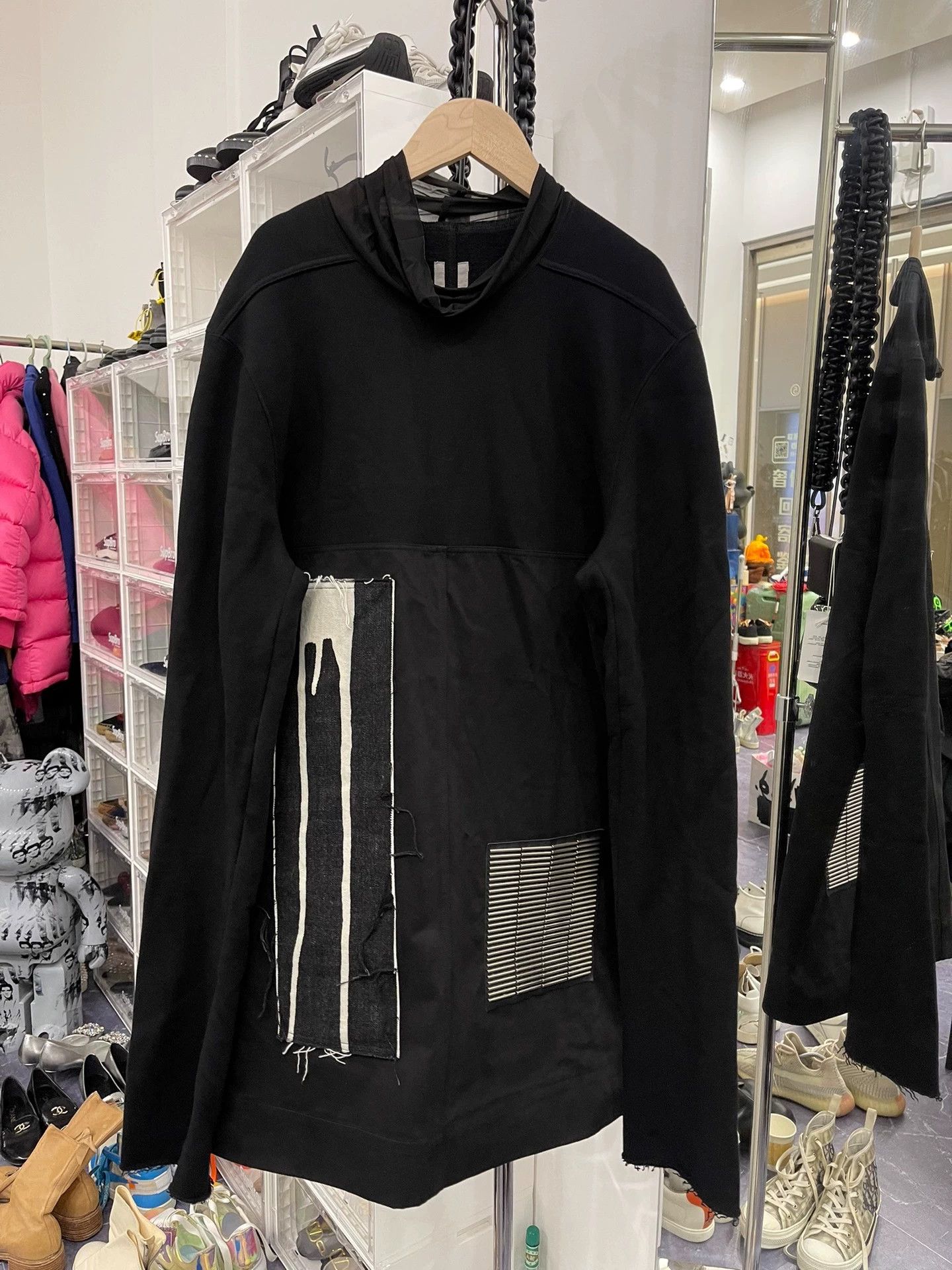 Rick Owens Rick Owens Splash ink and paste sweater Size US L / EU 52-54 / 3 - 1 Thumbnail