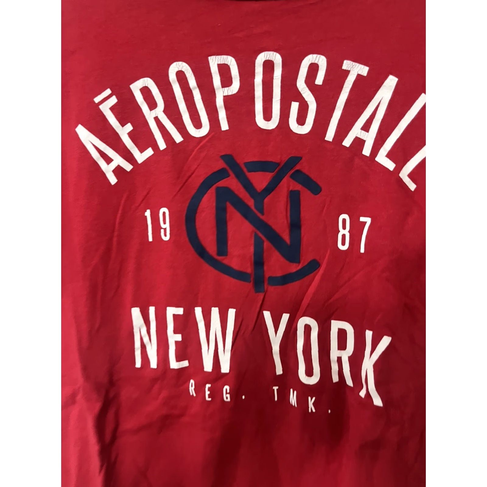 Vintage Aéropostale Shirt Size S Red Logo Mens Short Sleeve T-Shirt USA Mens Size US S / EU 44-46 / 1 - 3 Thumbnail