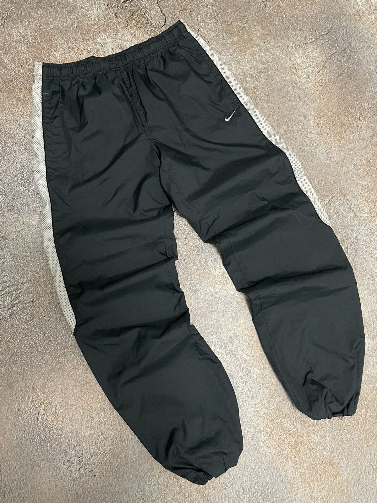Nike Vintage Nike Small Swoosh Drill Track Pants Size US 32 / EU 48 - 1 Thumbnail