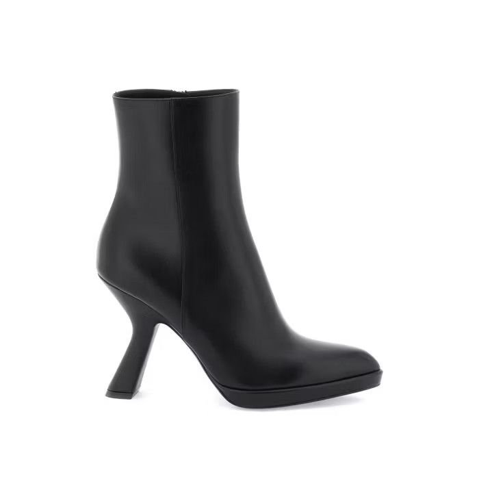 image of Dior O1S22I1N0524 D-Fiction Ankle Boots In Black, Women's (Size 8)