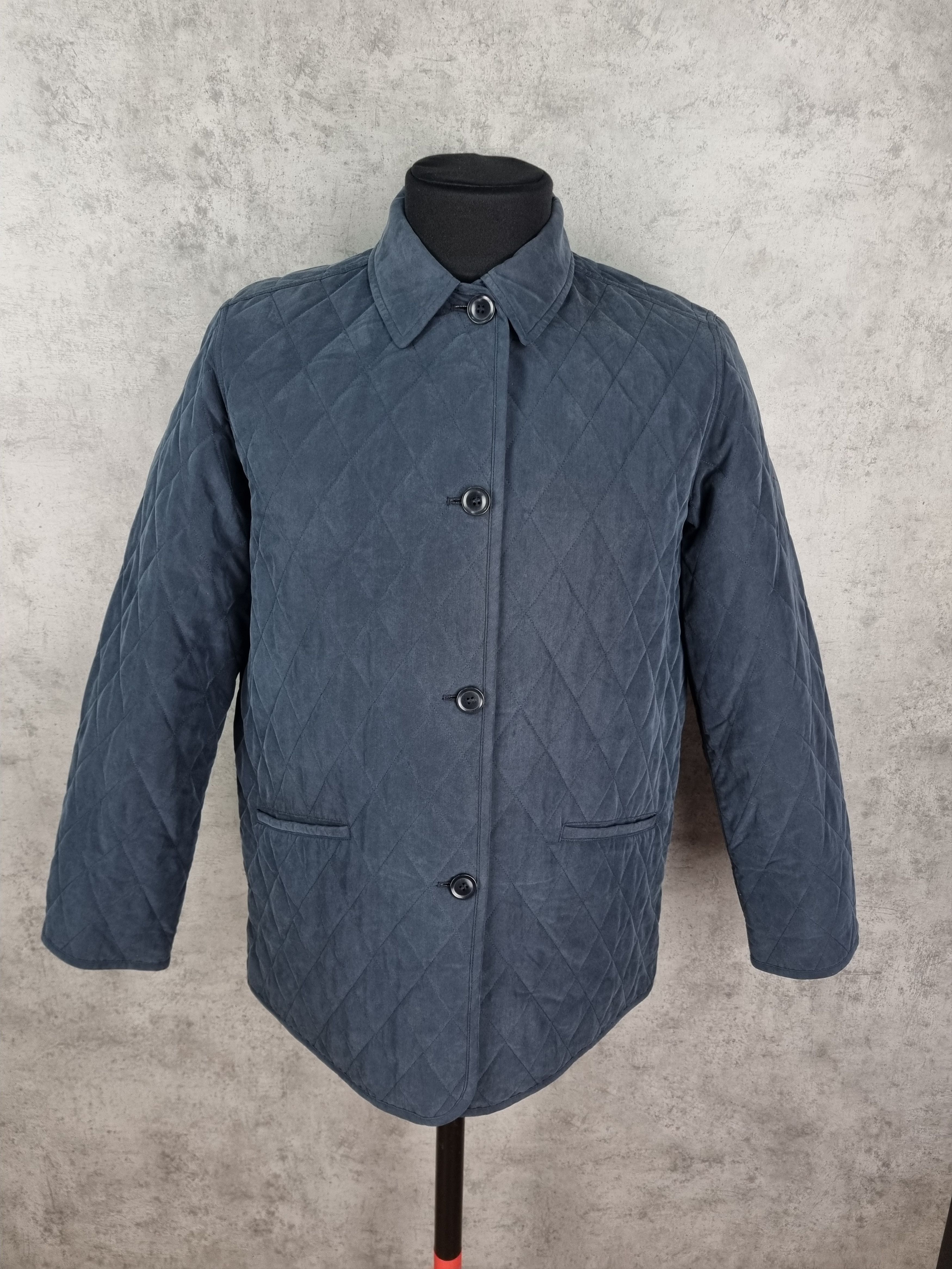 Allegri × Vintage 90s Allegri Quilted Jacket made in Italy Like Burberry Size US S / EU 44-46 / 1 - 1 Thumbnail
