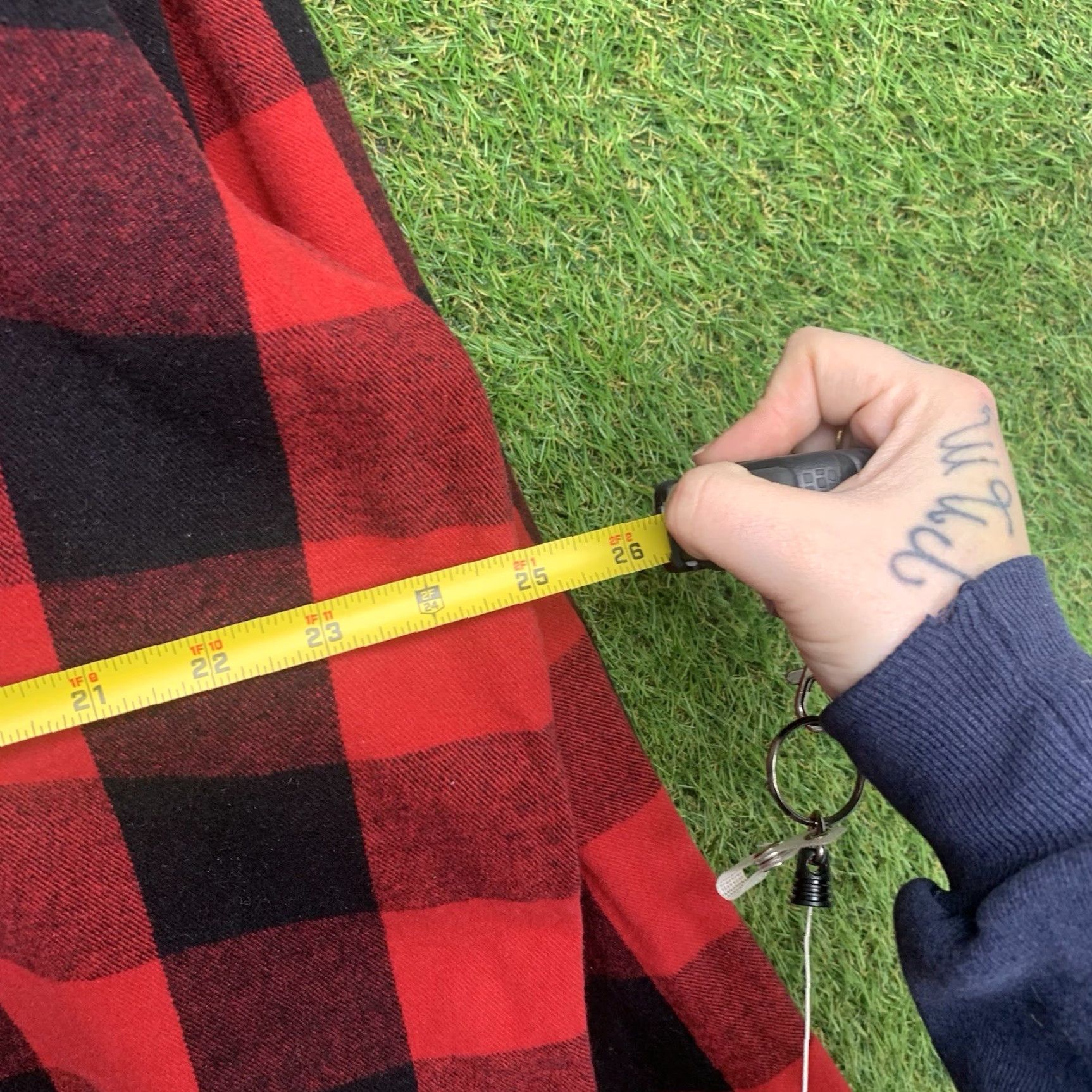 Vintage VINTAGE Five Brother Flannel Shirt Mens 2XL Tall Red Buffalo Plaid Button Up Outdoor Shirt Size US XXL / EU 58 / 5 - 4 Thumbnail
