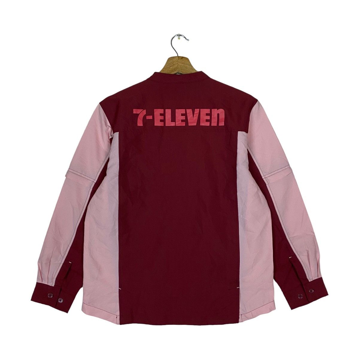 Vintage Vintage 7-Eleven Full Zipper Staff Uniform Light Jacket Size M / US 6-8 / IT 42-44 - 9 Thumbnail