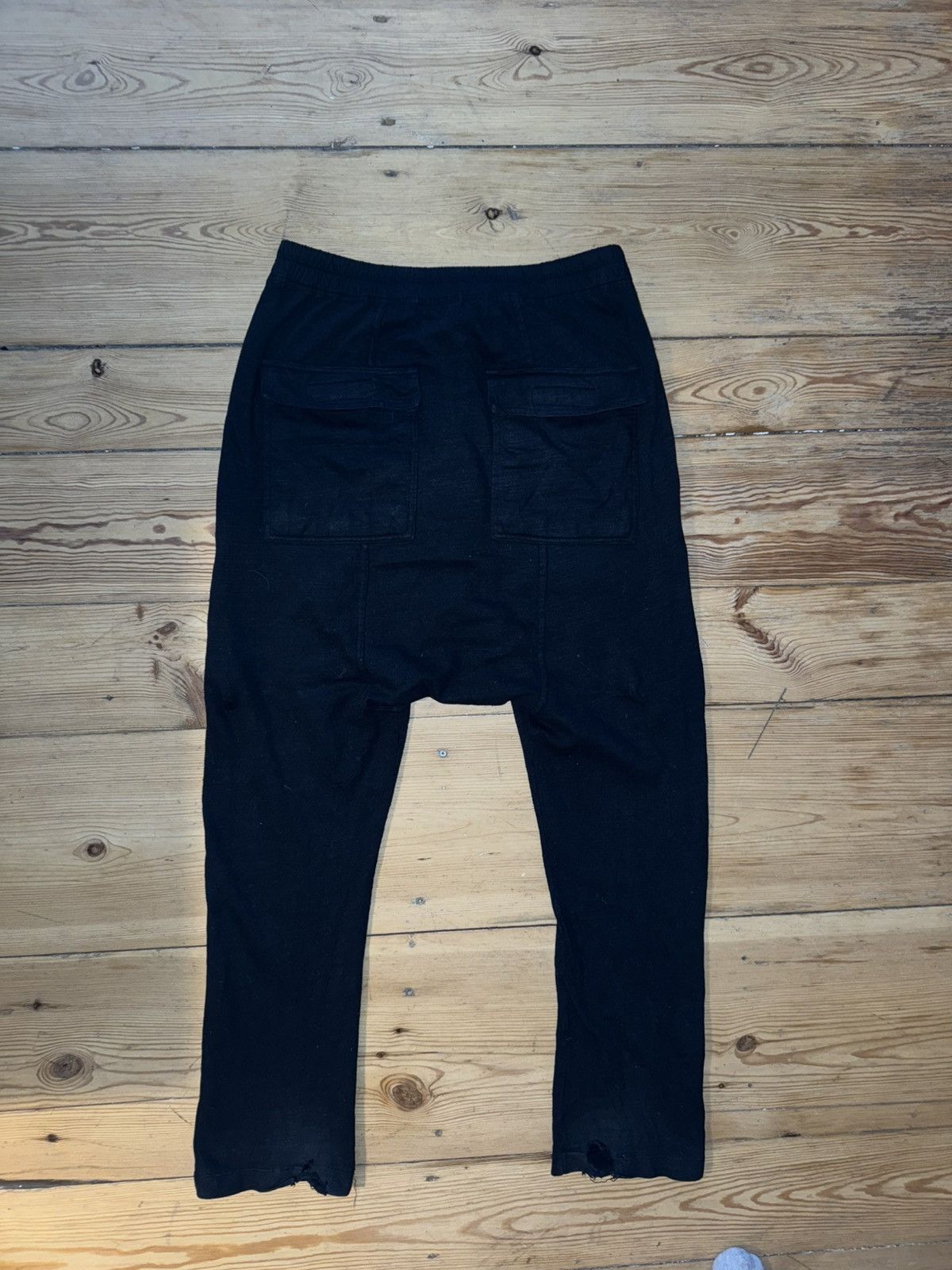 Rick Owens Drkshdw Rick Owens Dark Shadow Drop Crotch Pants Size US 32 / EU 48 - 2 Thumbnail