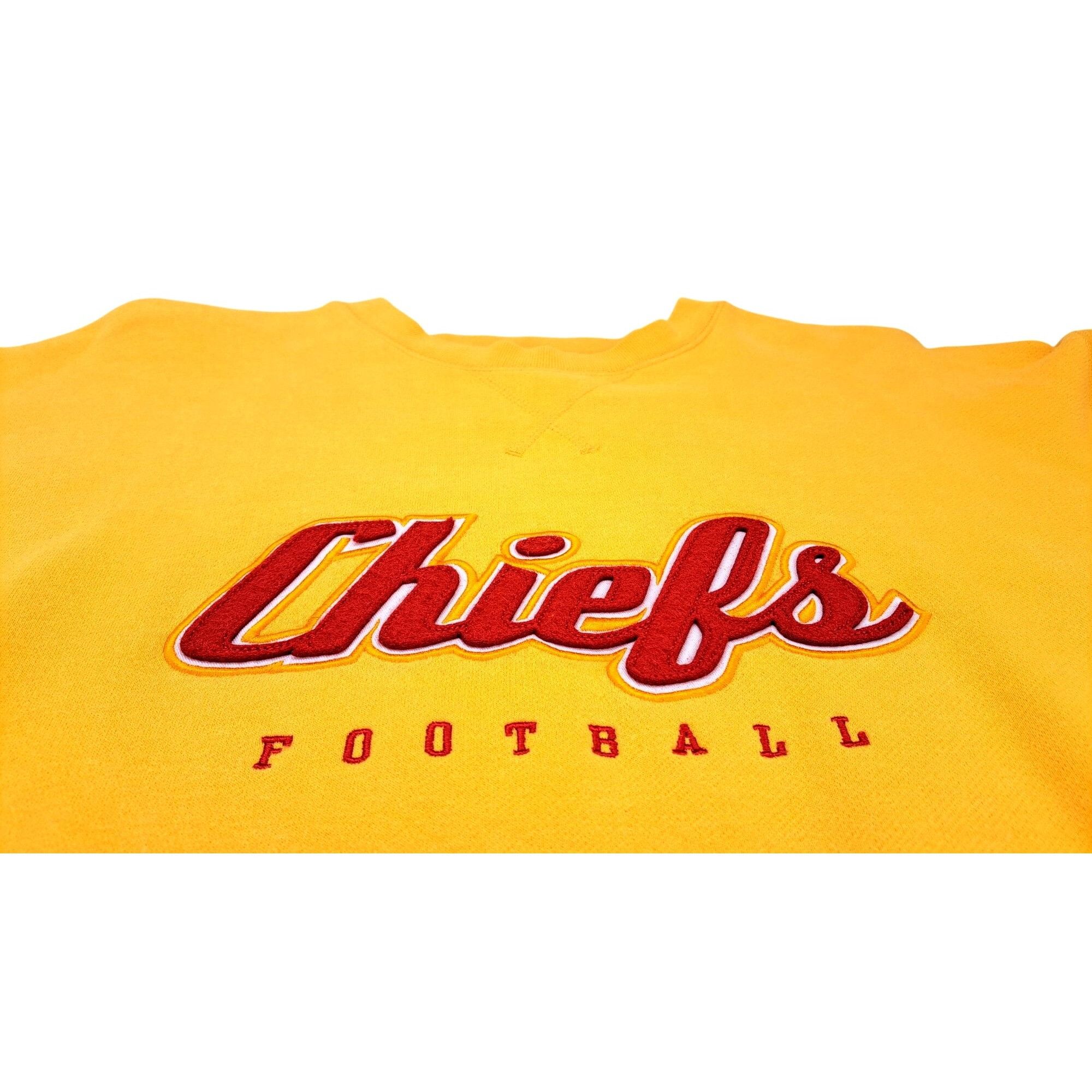 Reebok Vintage Kansas City Chiefs Gold Sweatshirt Gridiron Classic Size US M / EU 48-50 / 2 - 8 Thumbnail