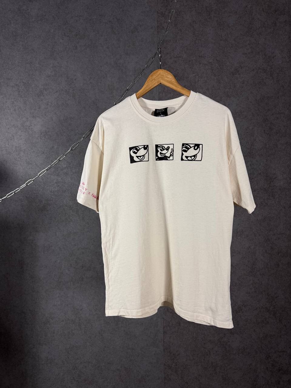 Keith Haring Keith Haring x Mickey Mouse overprinted tee Size US S / EU 44-46 / 1 - 1 Thumbnail