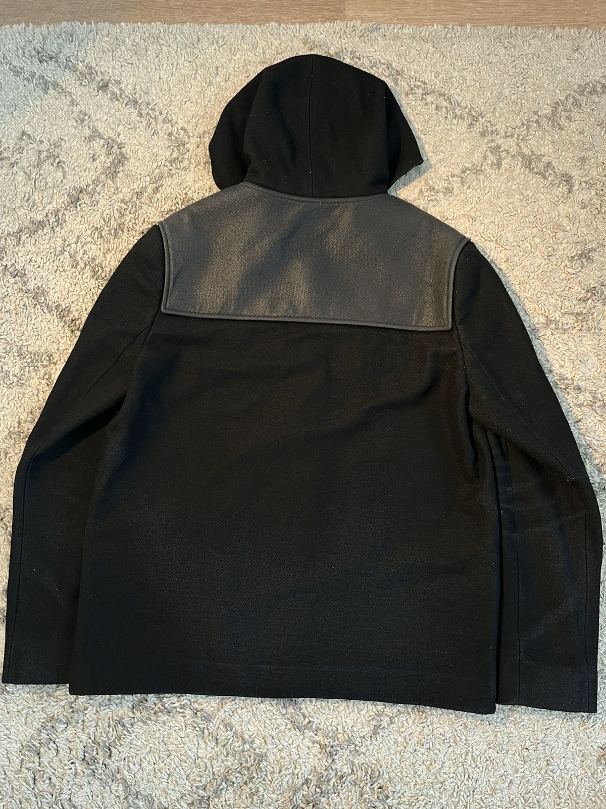 Balenciaga Balenciaga Paris Hooded Wool Panel Jacket (Ghesquière Era) Size US L / EU 52-54 / 3 - 2 Thumbnail