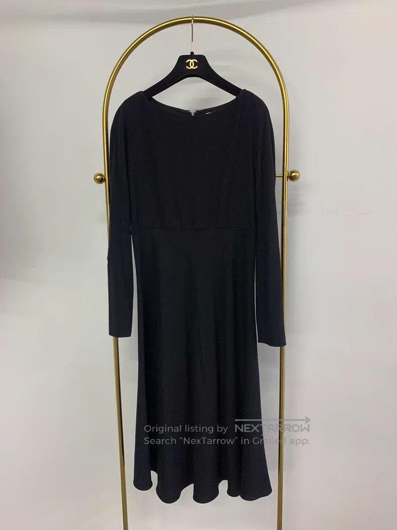 Hermes Hermes Black Long Sleeve Dress Size XS / US 0-2 / IT 36-38 - 1 Thumbnail