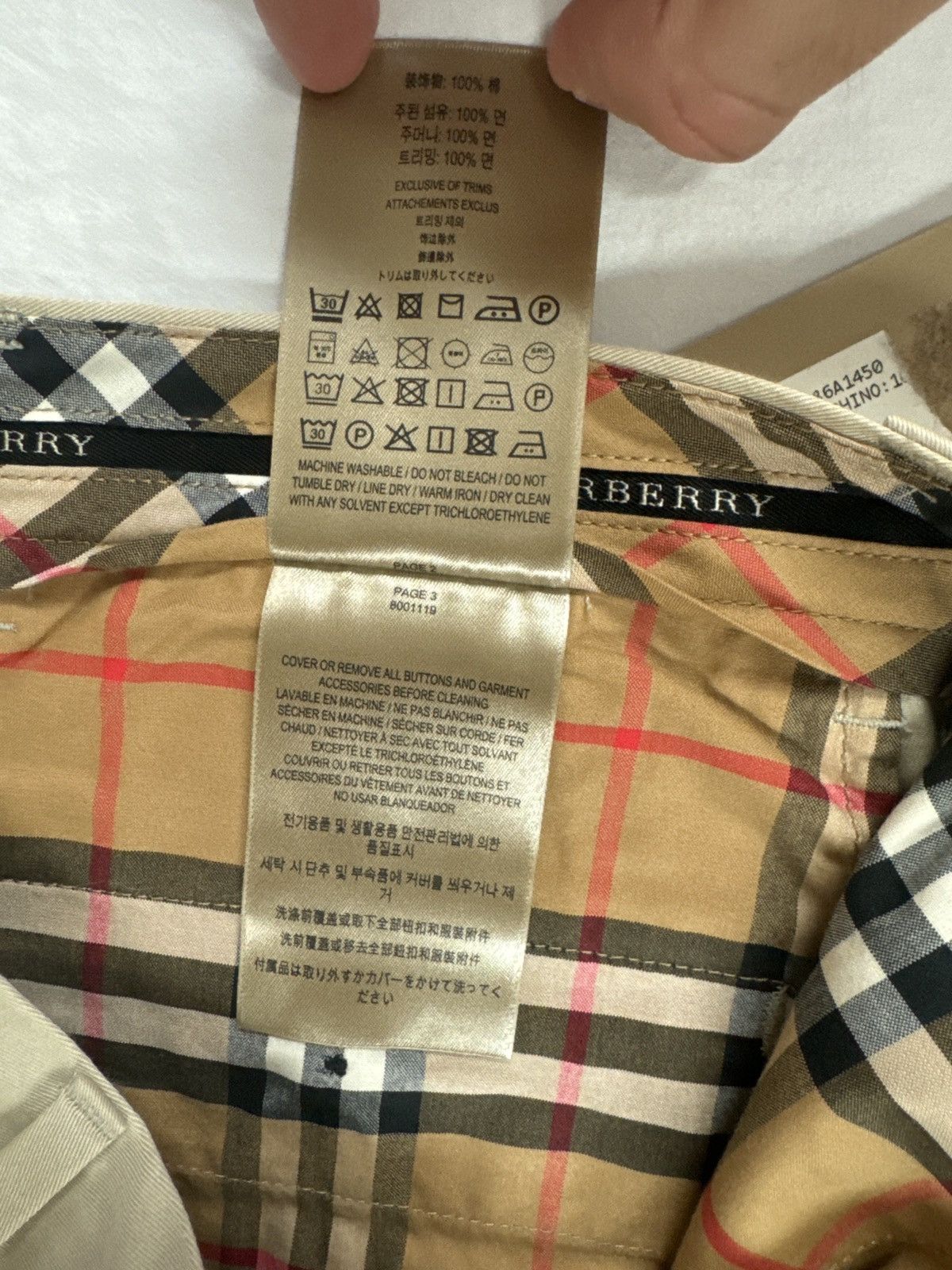 Burberry Burberry Chinos Stone Size US 32 / EU 48 - 4 Thumbnail