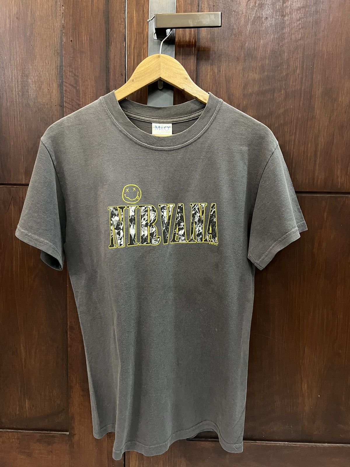 Band Tees × Nirvana × Vintage Vintage 90’s Nirvana Band Tees T-Shirt Size US M / EU 48-50 / 2 - 1 Thumbnail