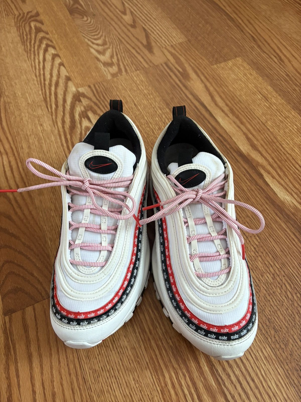 Nike Nike Air Max 97 Script Swoosh special edition Size US 8 / EU 41 - 4 Thumbnail