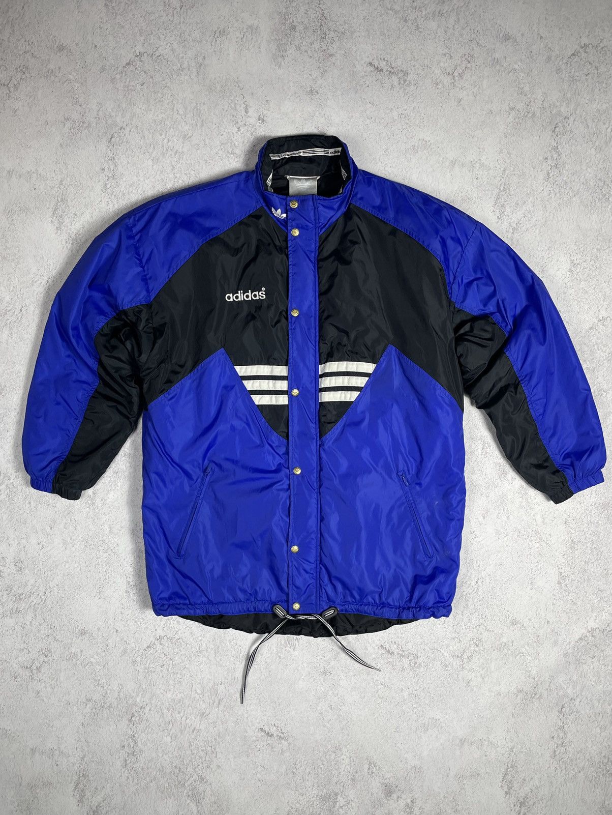 Adidas Adidas Parka Jacket Vintage 80s 90s Size L XL Size US L / EU 52-54 / 3 - 1 Thumbnail