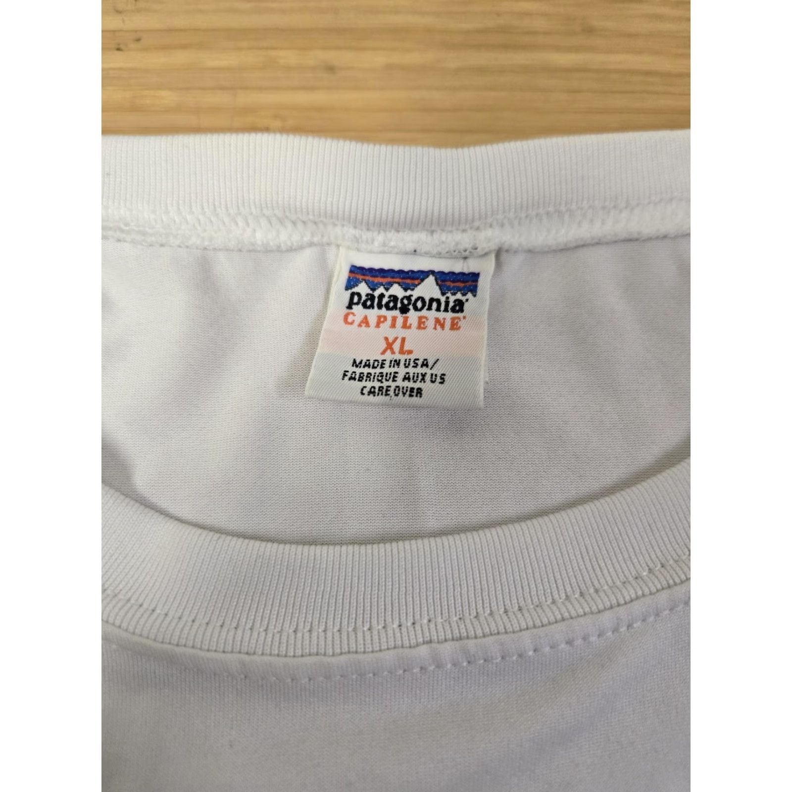 Patagonia VINTAGE Patagonia Capilene Shirt Mens XL White Crewneck Base Layer Made USA 90s Size US XL / EU 56 / 4 - 2 Thumbnail
