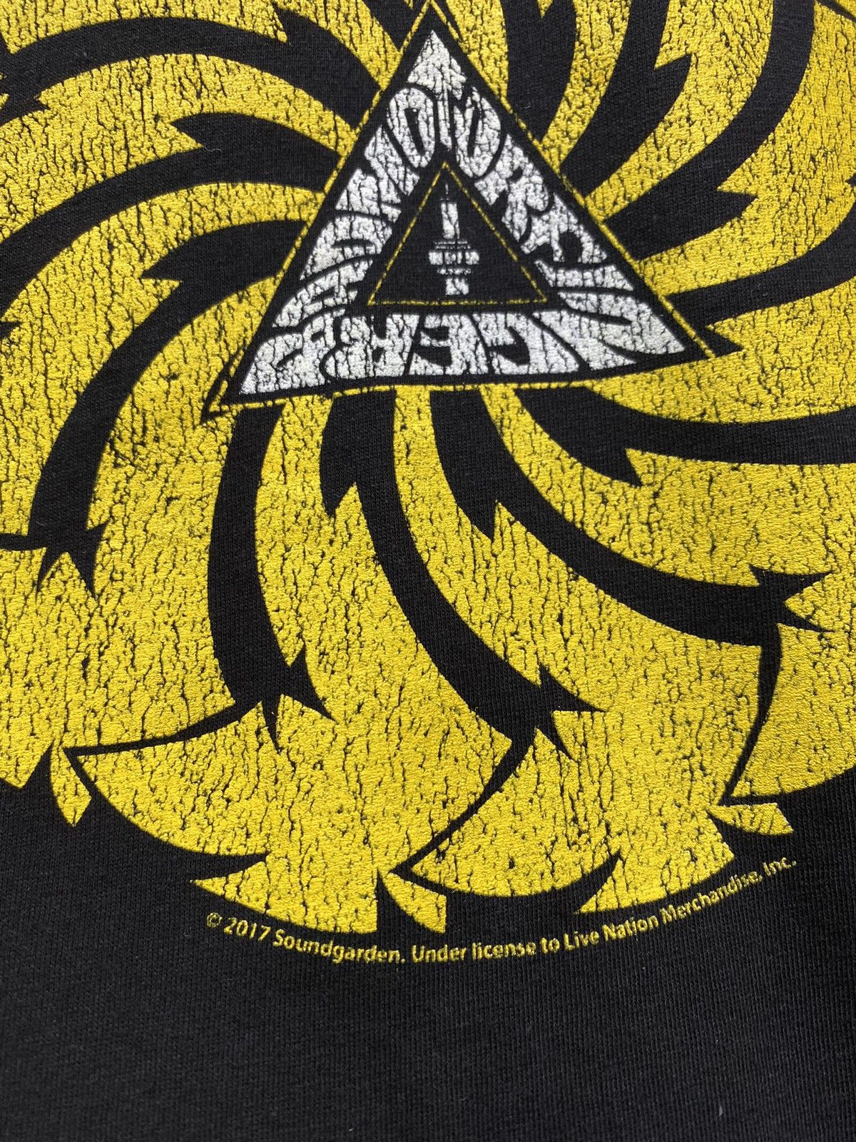 Band Tees × Vintage SOUNDGARDEN - BADMOTORFINGER FINGAZ4LIFE - TSHIRT Size US XL / EU 56 / 4 - 9 Thumbnail