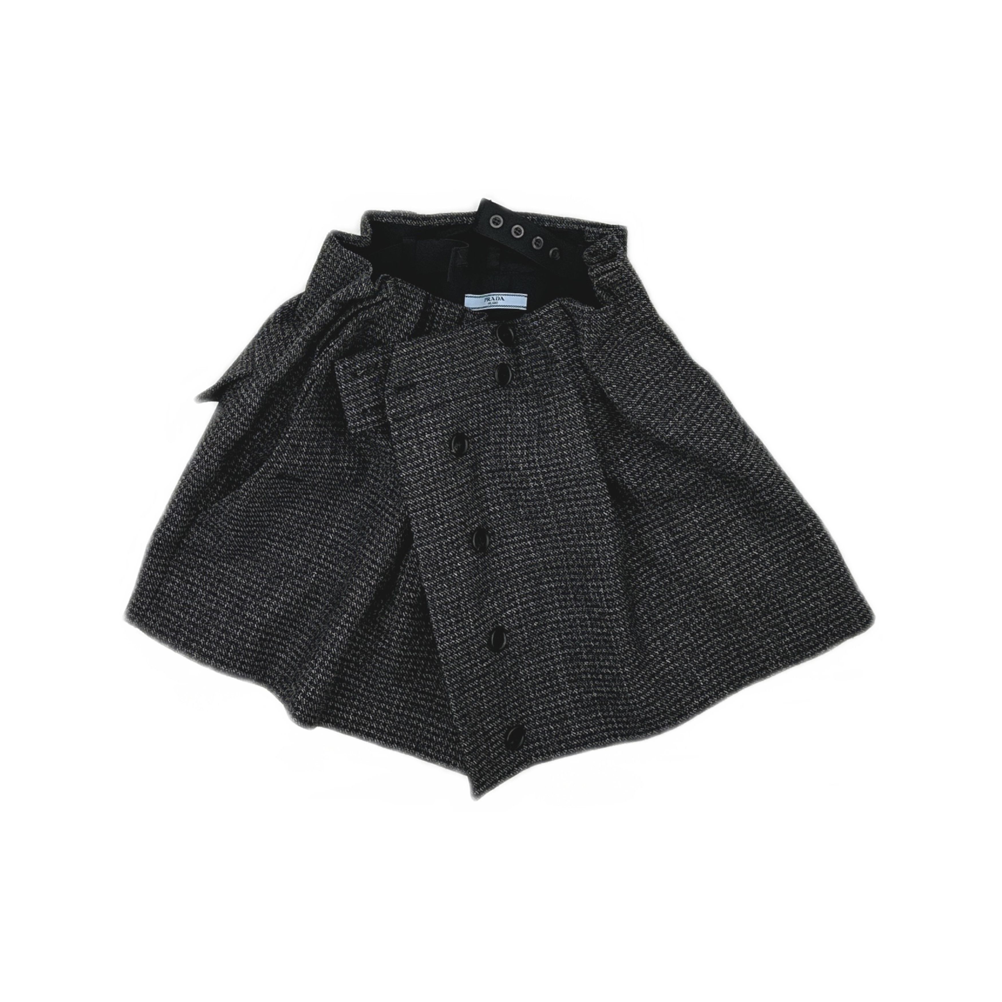 Prada Prada Check Mini Skirt Size 36 Size 25" / US 0 / IT 36 - 1 Thumbnail
