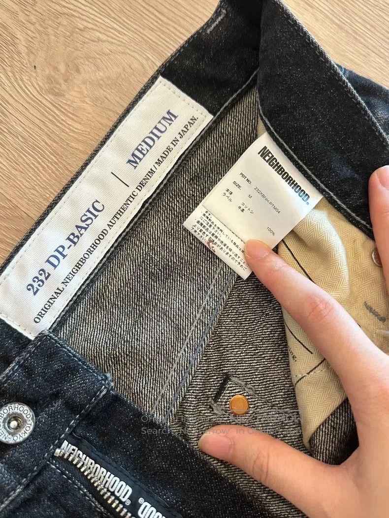 Neighborhood Neighborhood size M Denim Pants Blue Men Size US 27 - 4 Thumbnail