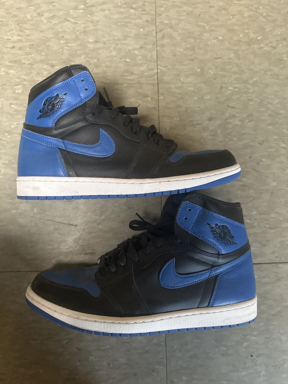 image of Jordan Brand 1 Royal 2017 Shoes in Blue, Men's (Size 13)
