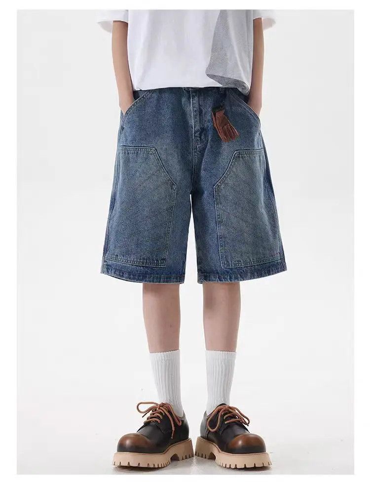 Designer × Japanese Brand Vintage Casual Loose Harajuku Shorts Size US 31 - 1 Thumbnail
