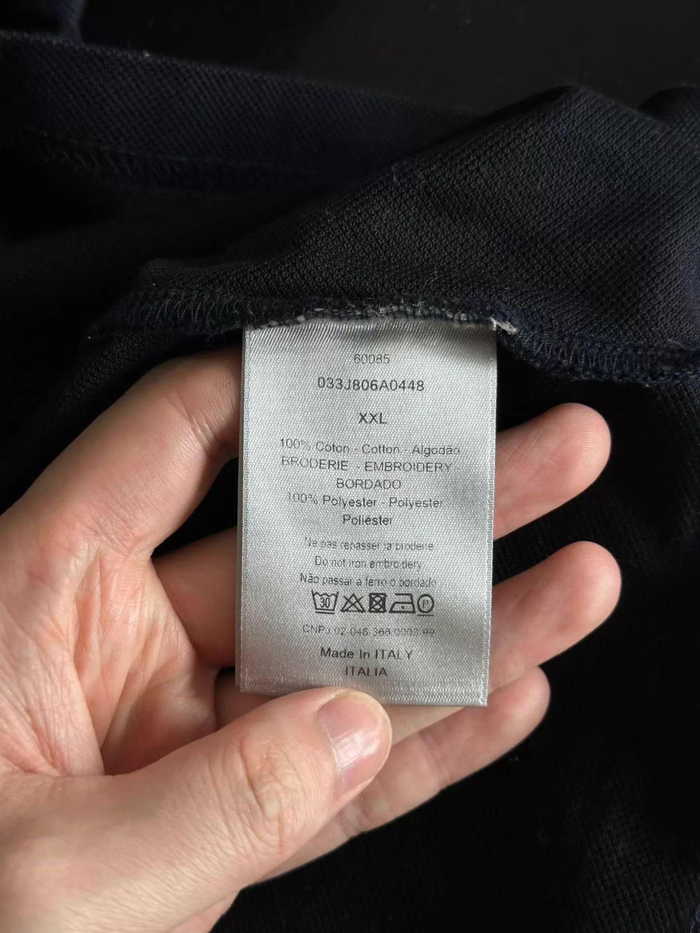 Dior Dior x Air Jordan Polo XXL Size US XXL / EU 58 / 5 - 4 Thumbnail