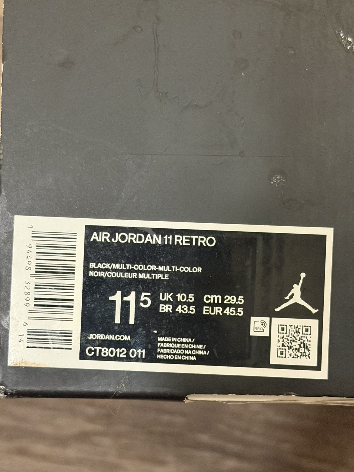 Jordan Brand Jordan 11 Jubilee Size US 11.5 / EU 44-45 - 8 Thumbnail