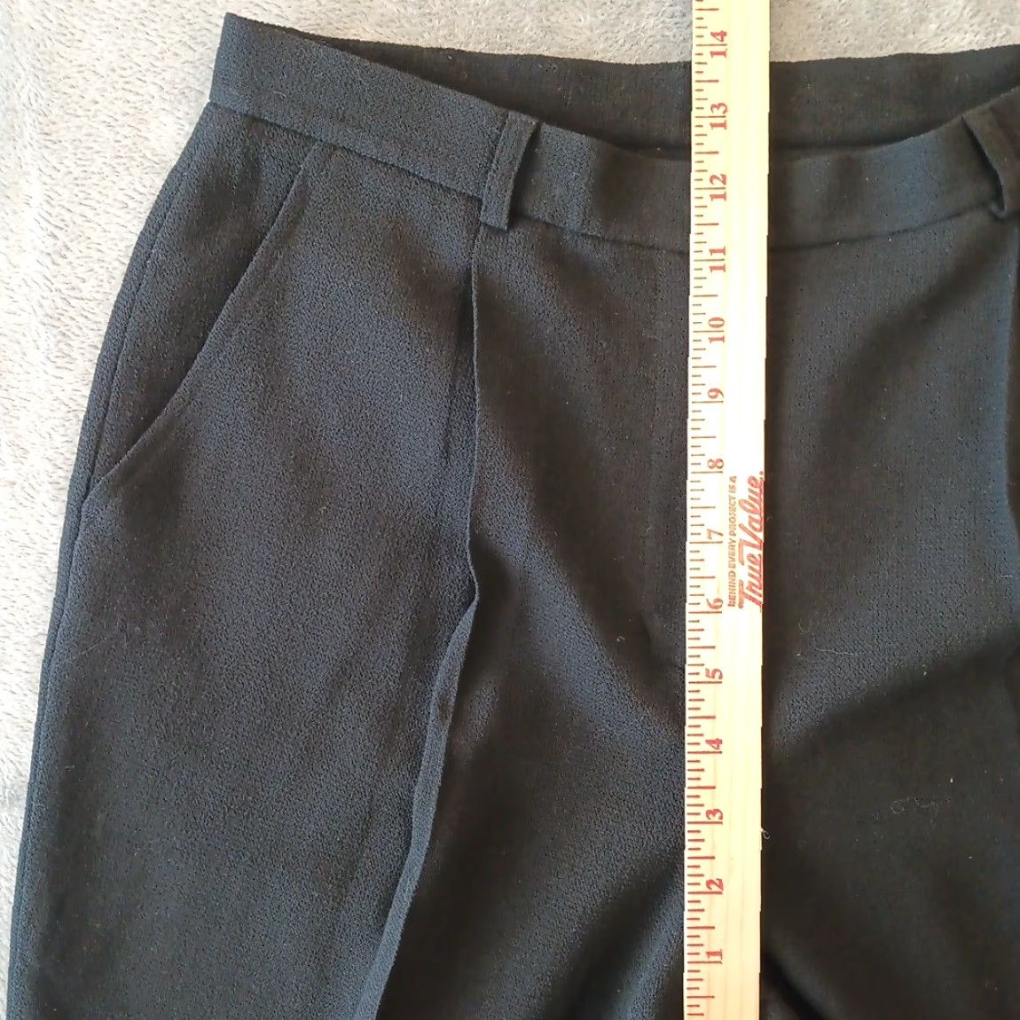 Jones New York Jones New York Dress Pants Womens Size 3 Black Virgin Wool Pleated Pockets Lined Size 26" / US 2 / IT 38 - 4 Thumbnail