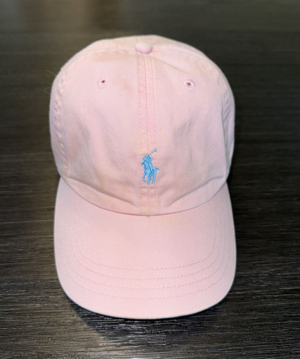 Polo Ralph Lauren Vintage Polo Ralph Lauren Pink Strapback Hat Cap Size ONE SIZE - 2 Thumbnail