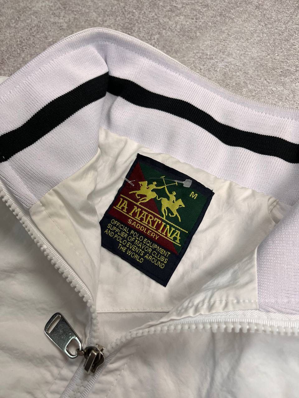 La Martina × Vintage VINTAGE LA MARTINA POLO VARSTY MATCH NYLON JACKET M Size US M / EU 48-50 / 2 - 6 Thumbnail
