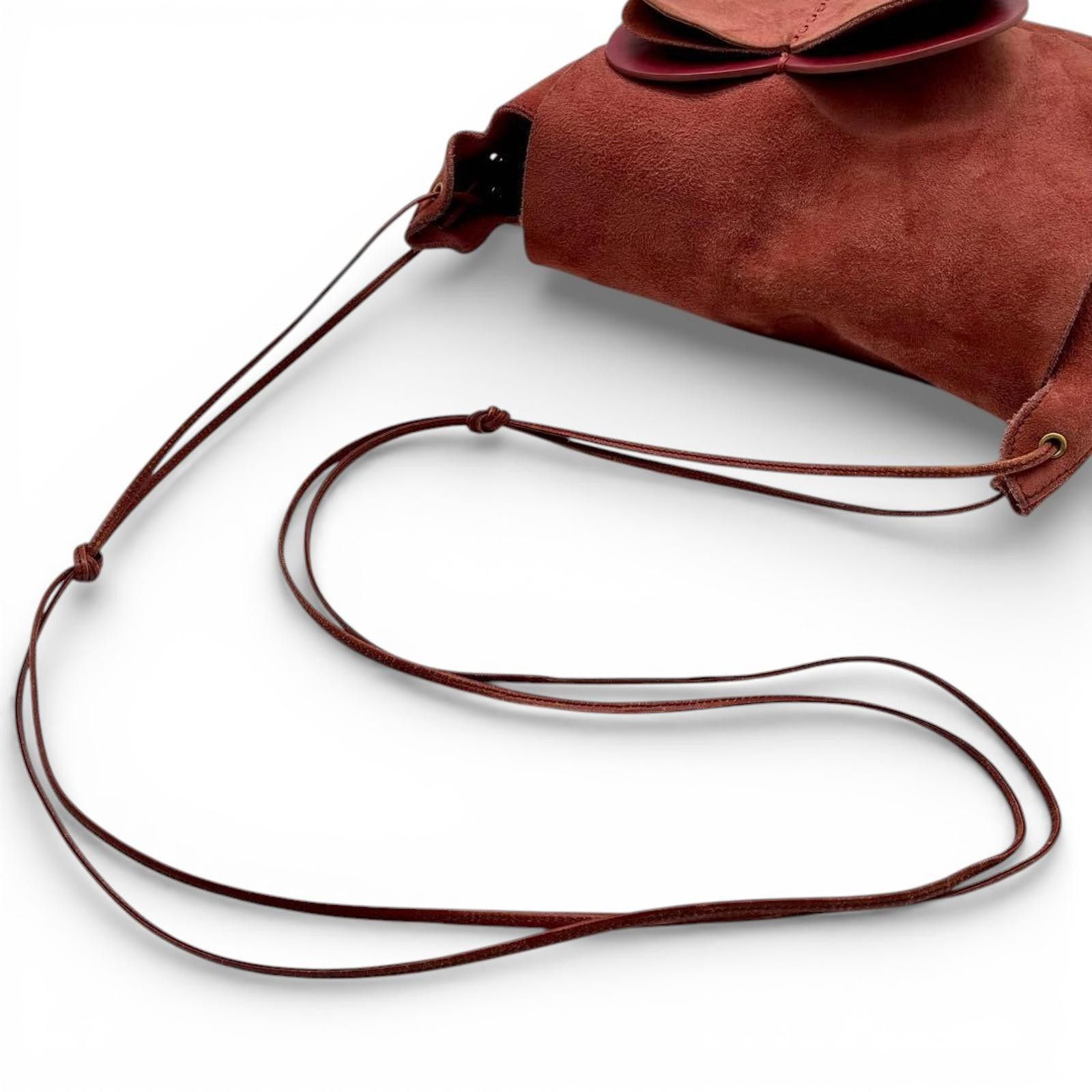 Gucci Gucci - Tom Ford SS02 Suede Shoulder Bag Heart Size ONE SIZE - 5 Thumbnail