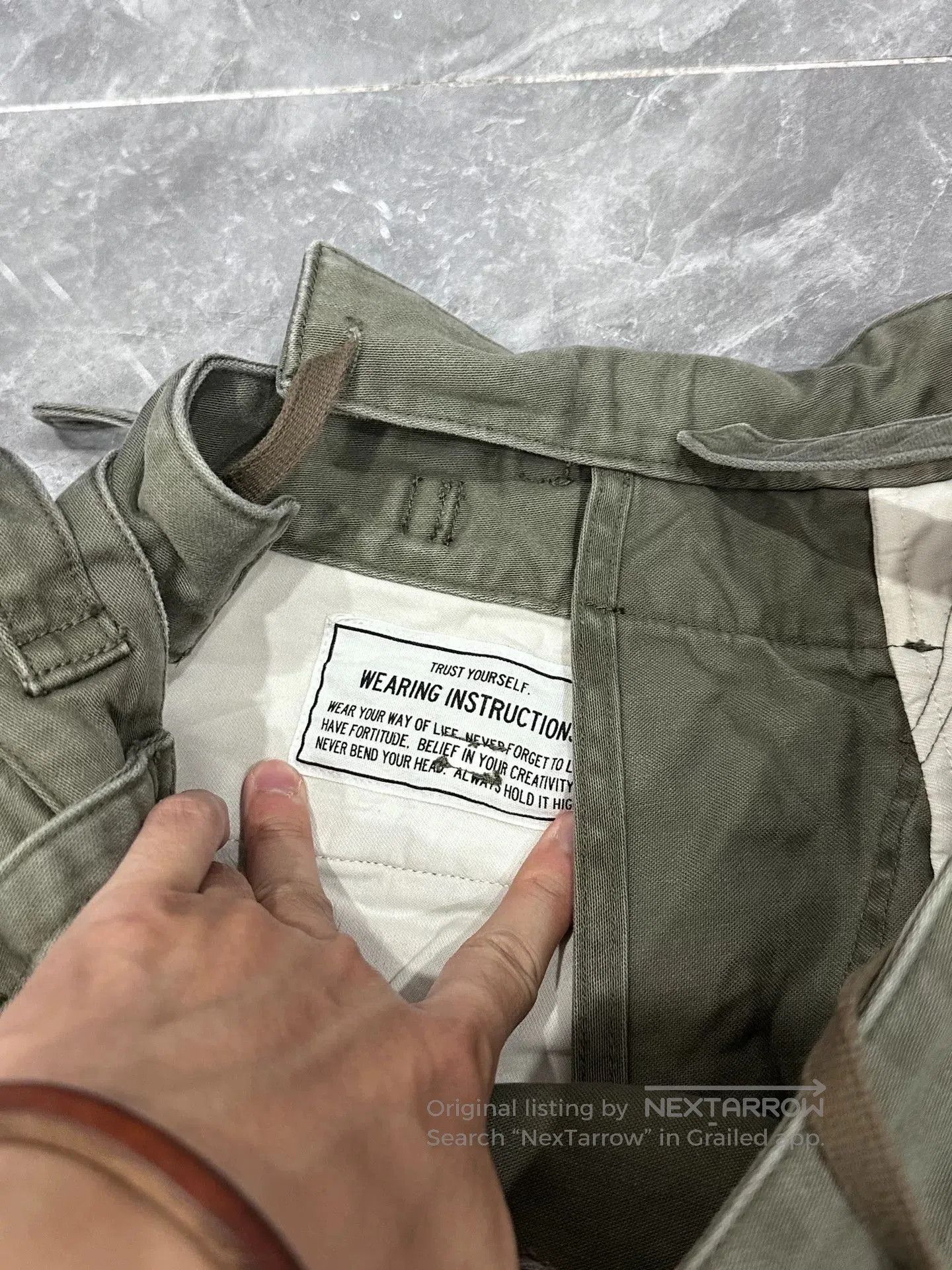 Maison MIHARA YASUHIRO Maison Mihara Yasuhiro Oversized Cargo Pants. Size US 30 / EU 46 - 5 Thumbnail