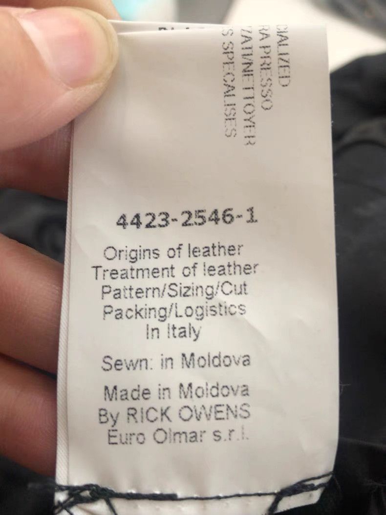 Rick Owens Rick Owens Motorcycle Dark Leather Jacket Size XS / US 0-2 / IT 36-38 - 7 Thumbnail