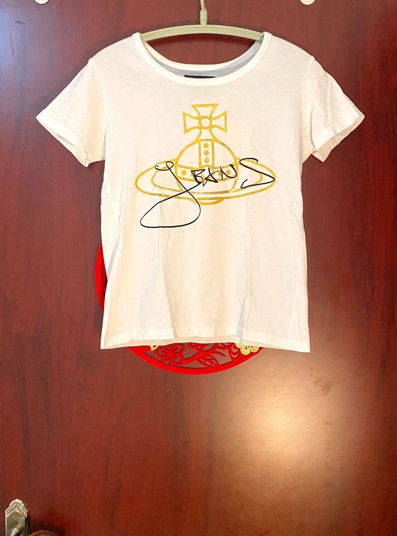 Vivienne Westwood Vivienne Westwood Saturn Print Short Sleeve T-shirt - dmc Size US S / EU 44-46 / 1 - 1 Thumbnail