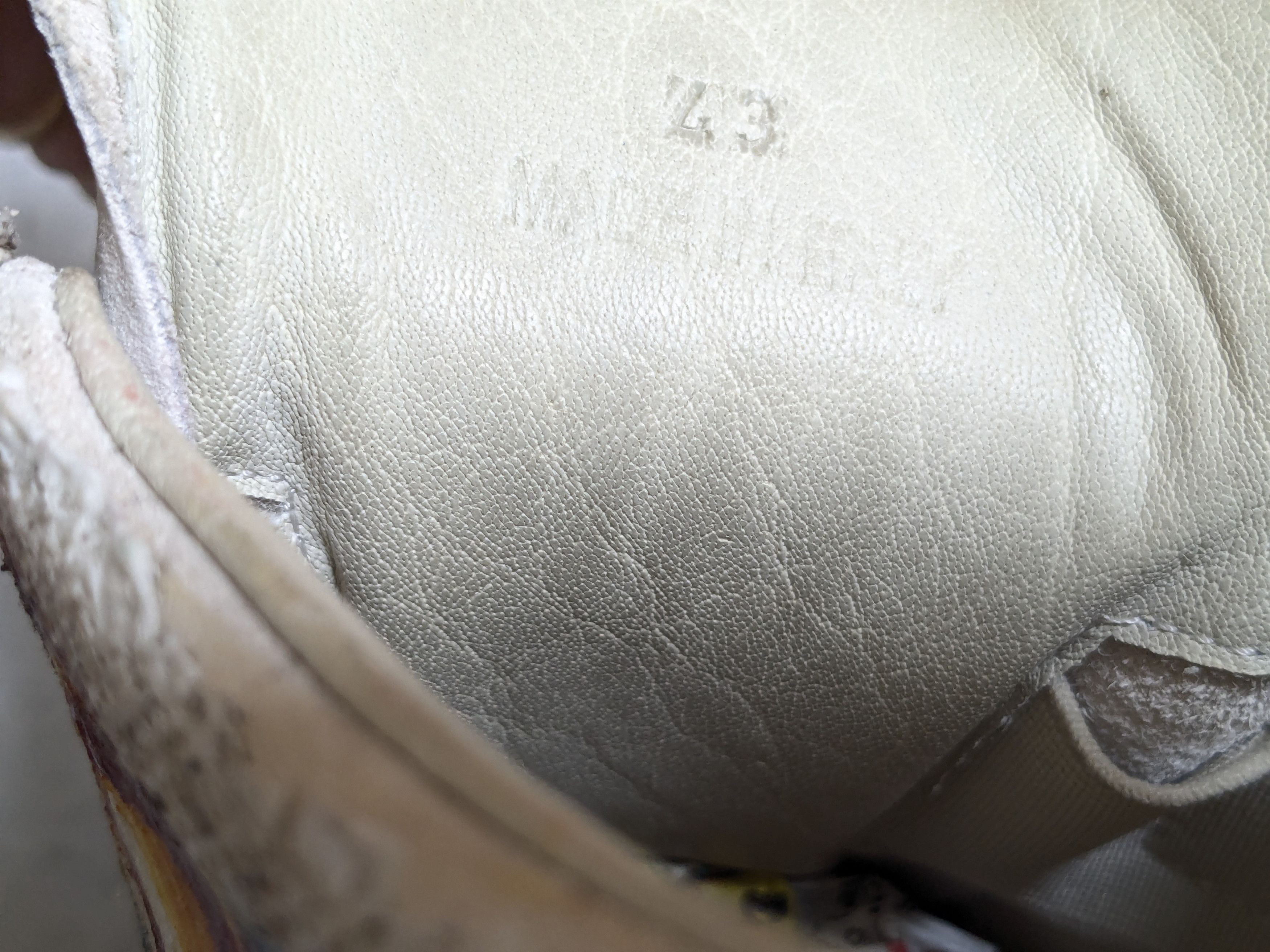 Maison Margiela Maison Margiela GAT Replica Paint Splatter White 10 43 Lows Size US 10 / EU 43 - 6 Thumbnail