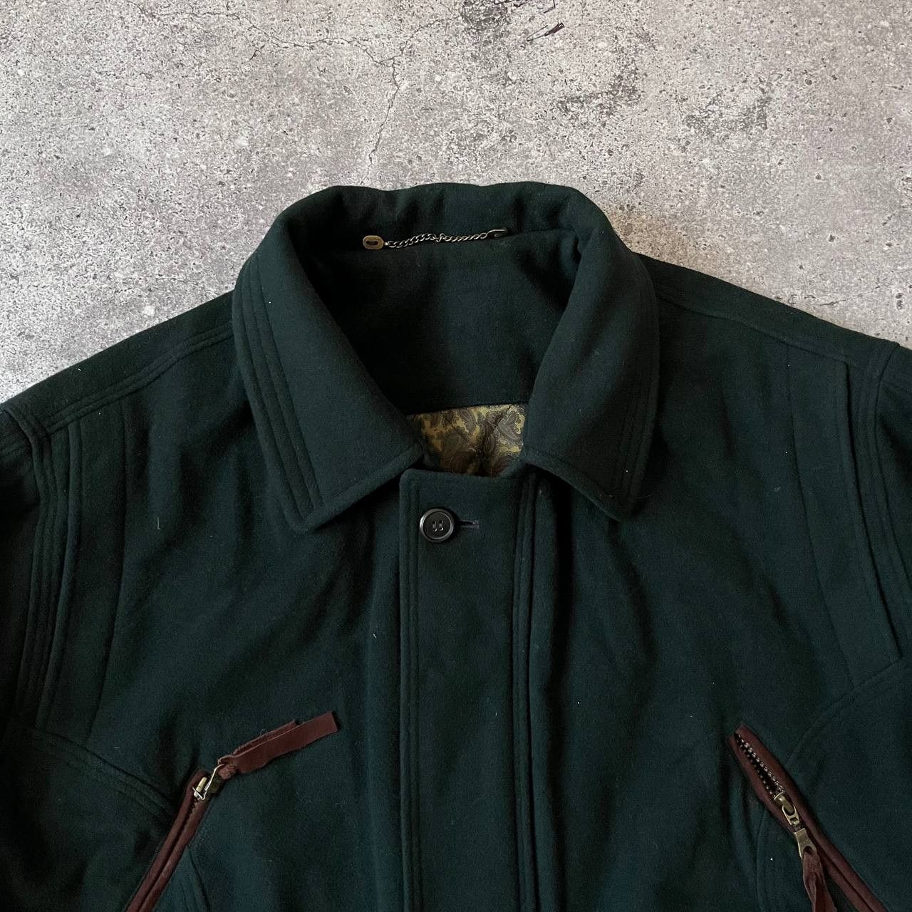 Designer × Japanese Brand × Vintage Vintage 80s-90s Italian Wool Cashemere Coat Jacket Size US XL / EU 56 / 4 - 3 Thumbnail