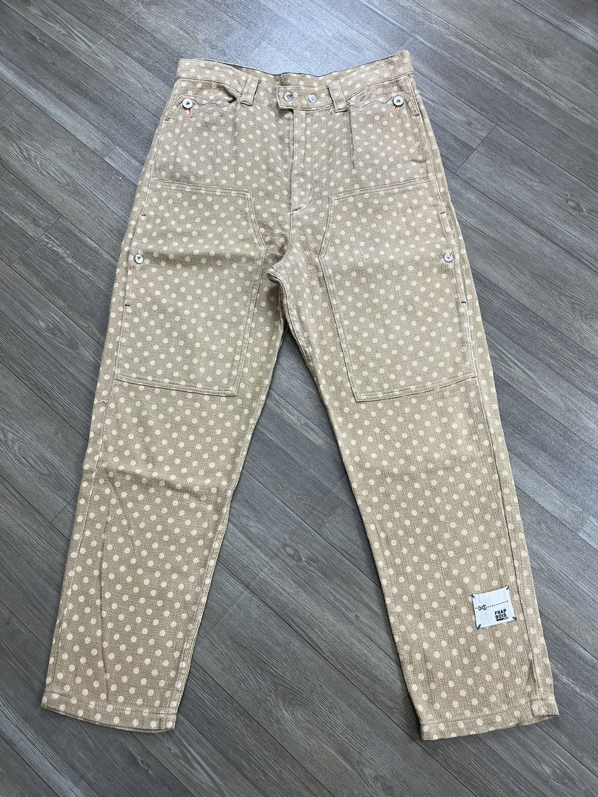 Issey Miyake Vintage Frapbois Issey Miyake Polkadot Pants Designer Size US 28 / EU 44 - 1 Thumbnail