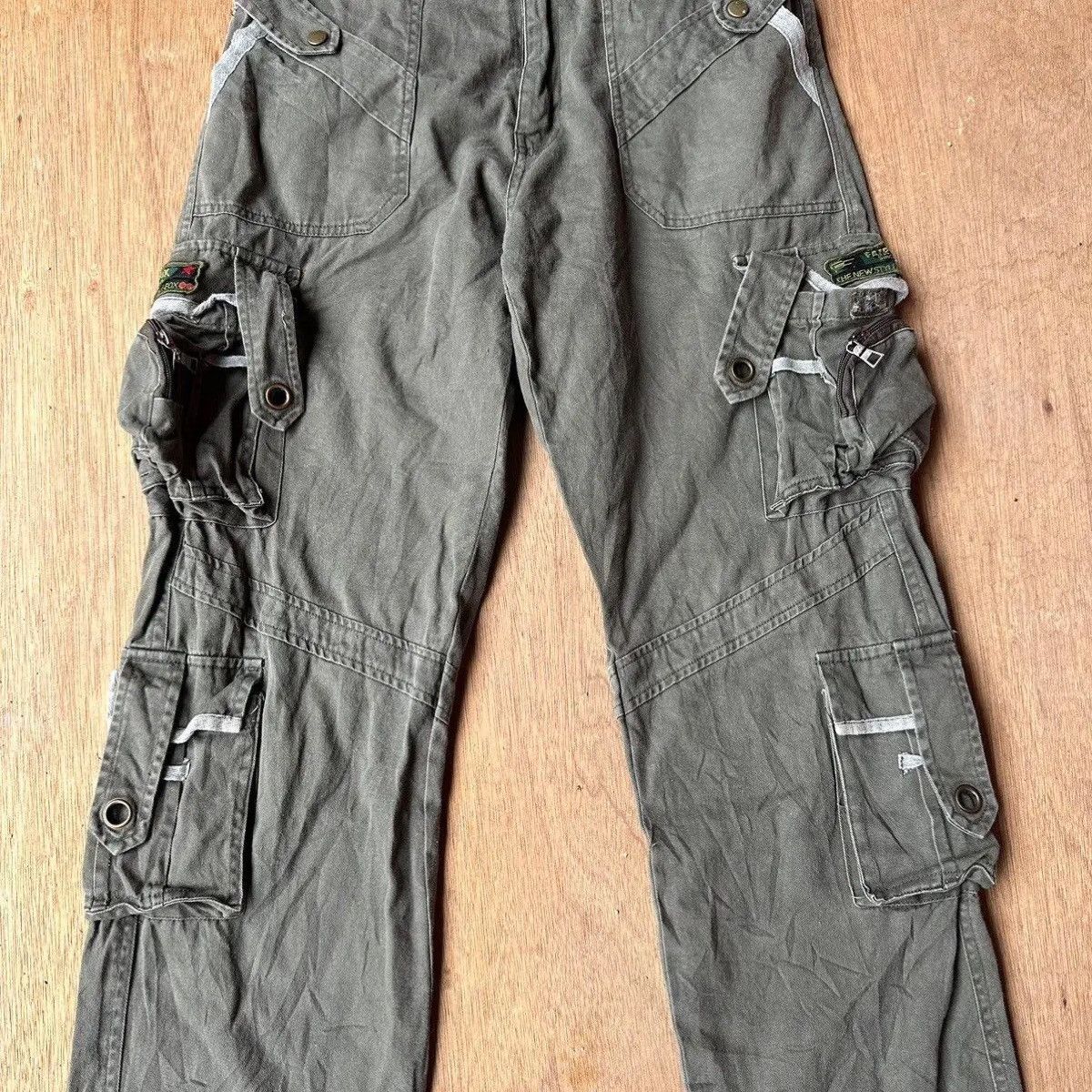 If Six Was Nine W32 L32🔥3D POCKET VTG JAPANESE BONDAGE PUNK VERY RARE PANTS Size US 32 / EU 48 - 2 Thumbnail