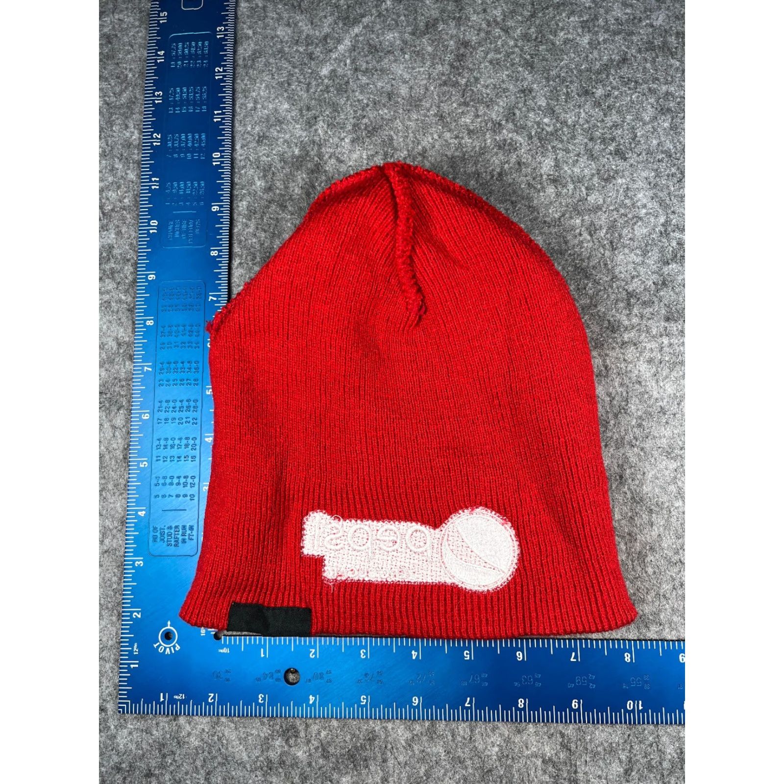 Sugar VINTAGE Crossland Pepsi Zero Sugar Beanie Toque Adult One Size Red Knit 100% Acrylic Hat Mens Beanie, Red, 1990s, Soda, Logo Size ONE SIZE - 5 Thumbnail