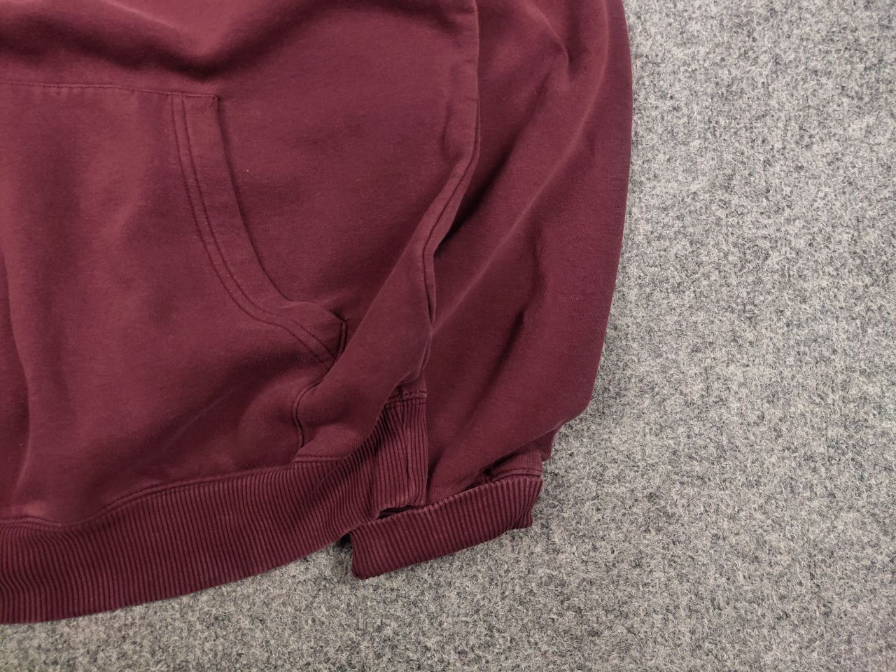 DC Vintage DC Hoodie Big Logo Baggy Burgundy y2k 90s Size US L / EU 52-54 / 3 - 7 Thumbnail